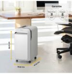 DESTRUCTEUR FELLOWES POWERSHRED® LX221 — SÉCURITÉ P-5 · 30 L · 20 FEUILLES/PASSAGE – Image 14