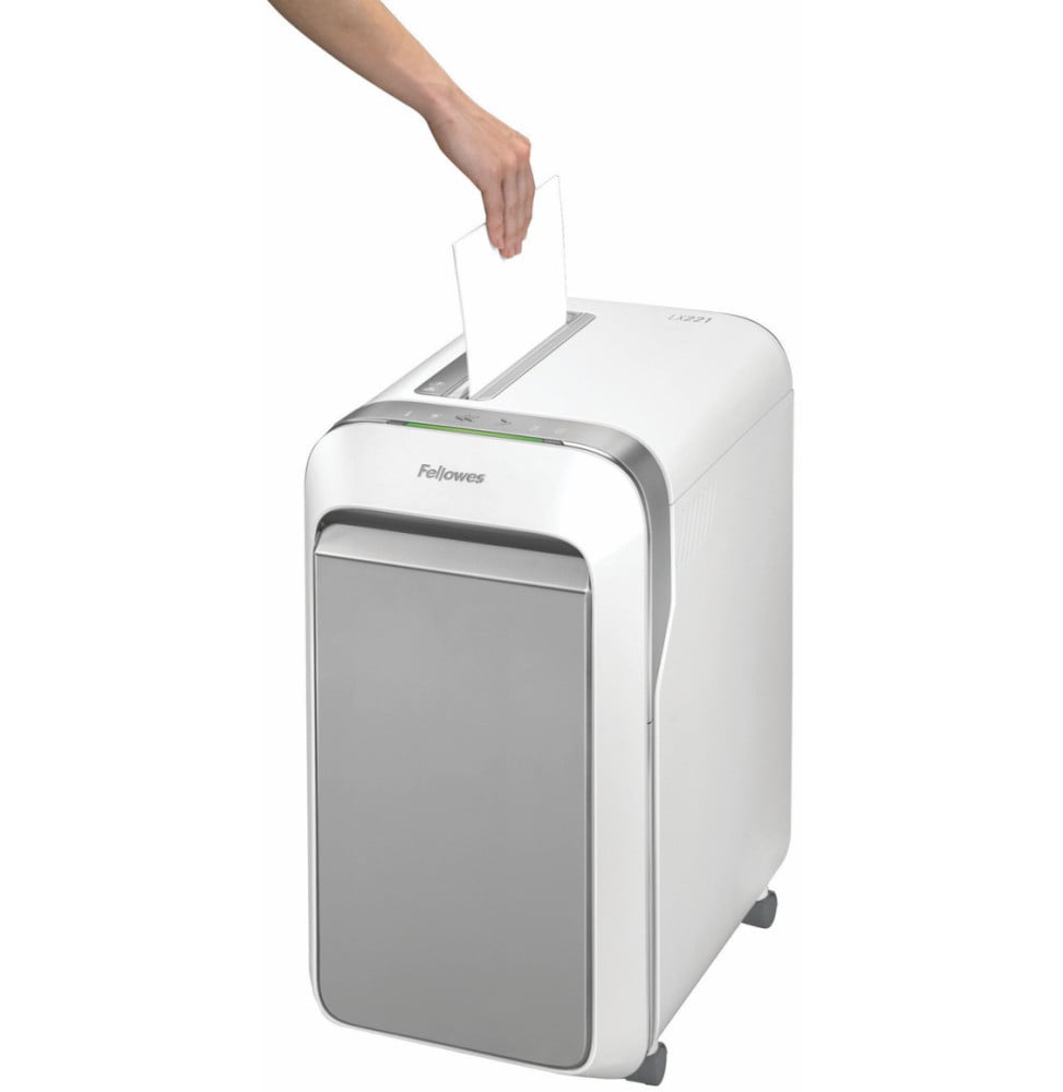 DESTRUCTEUR FELLOWES POWERSHRED® LX221 — SÉCURITÉ P-5 · 30 L · 20 FEUILLES/PASSAGE