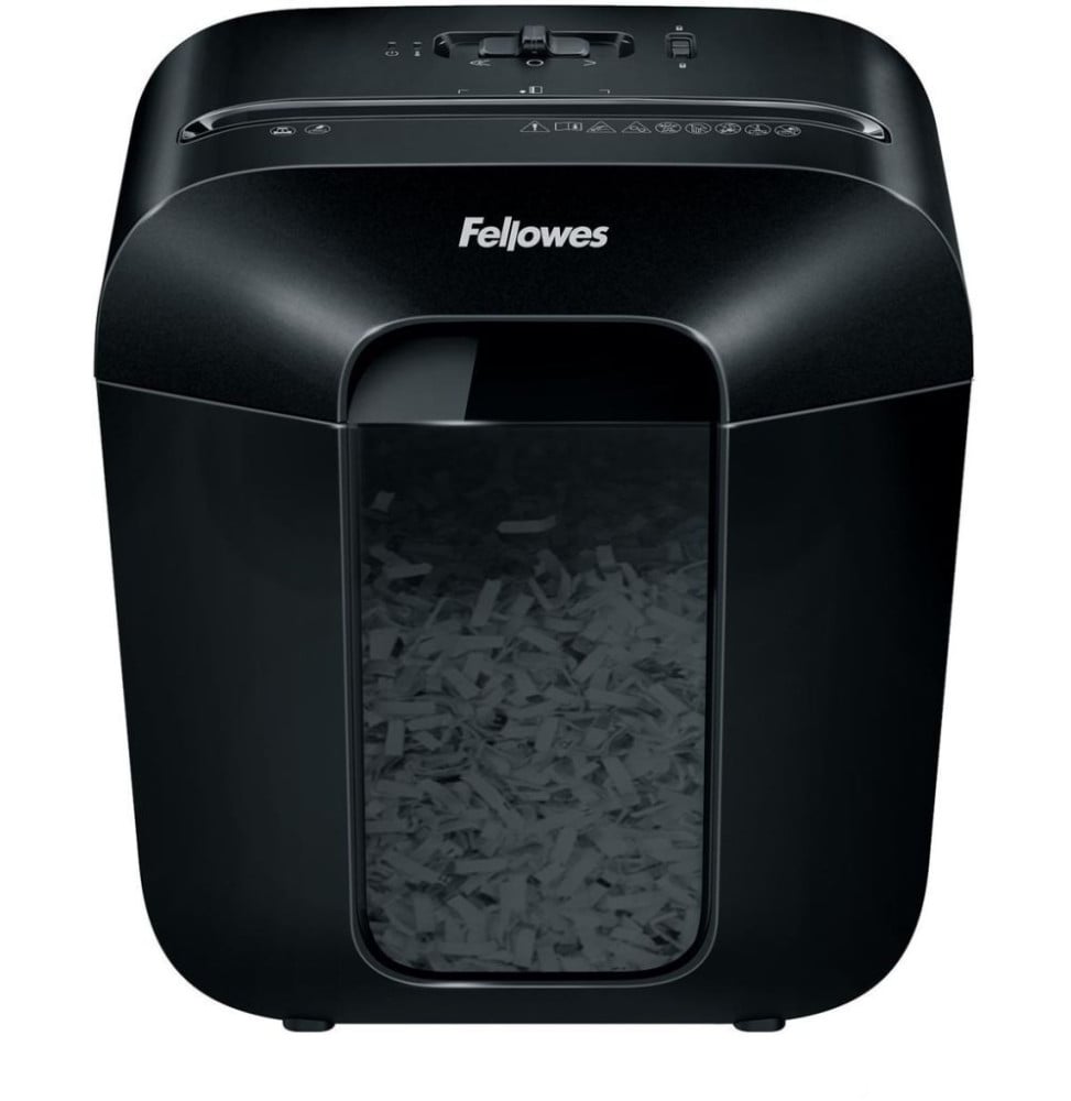 DESTRUCTEUR FELLOWES POWERSHRED® LX25 — SÉCURITÉ P-4 · 11,5 L · 6 FEUILLES/PASSAGE