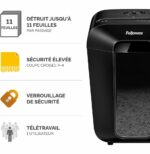 DESTRUCTEUR FELLOWES POWERSHRED® LX70 — SÉCURITÉ P-4 · 18 L · 11 FEUILLES/PASSAGE – Image 3