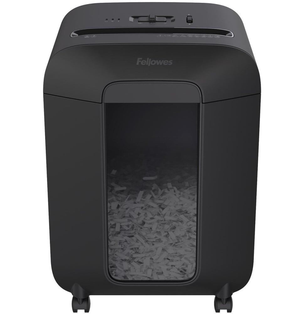 DESTRUCTEUR FELLOWES POWERSHRED® LX85 — SÉCURITÉ P-4 · 19 L · 12 FEUILLES/PASSAGE