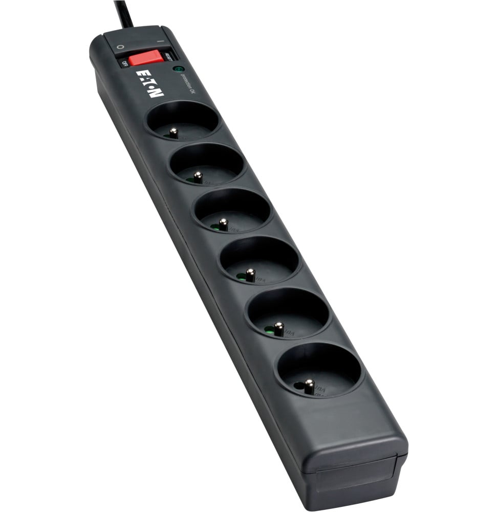 MULTIPRISE PARASURTENSEUR EATON PROTECTION STRIP PS6F 6 PRISES FR