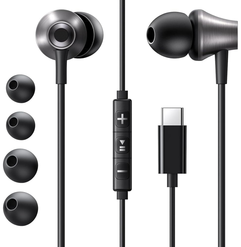 ÉCOUTEURS UGREEN EP105 IN-EAR - TYPE-C (35754)