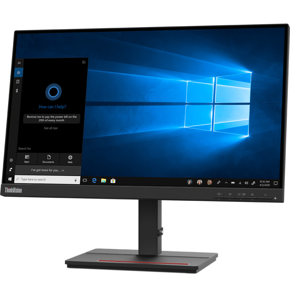 ÉCRAN 21,5" FULL HD LENOVO THINKVISION S22E-20 (62C6KAT1EU)