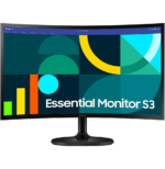 ÉCRAN 24" INCURVÉ FULL HD SAMSUNG ESSENTIAL S3 S36GD (LS24D360GAUXEN)