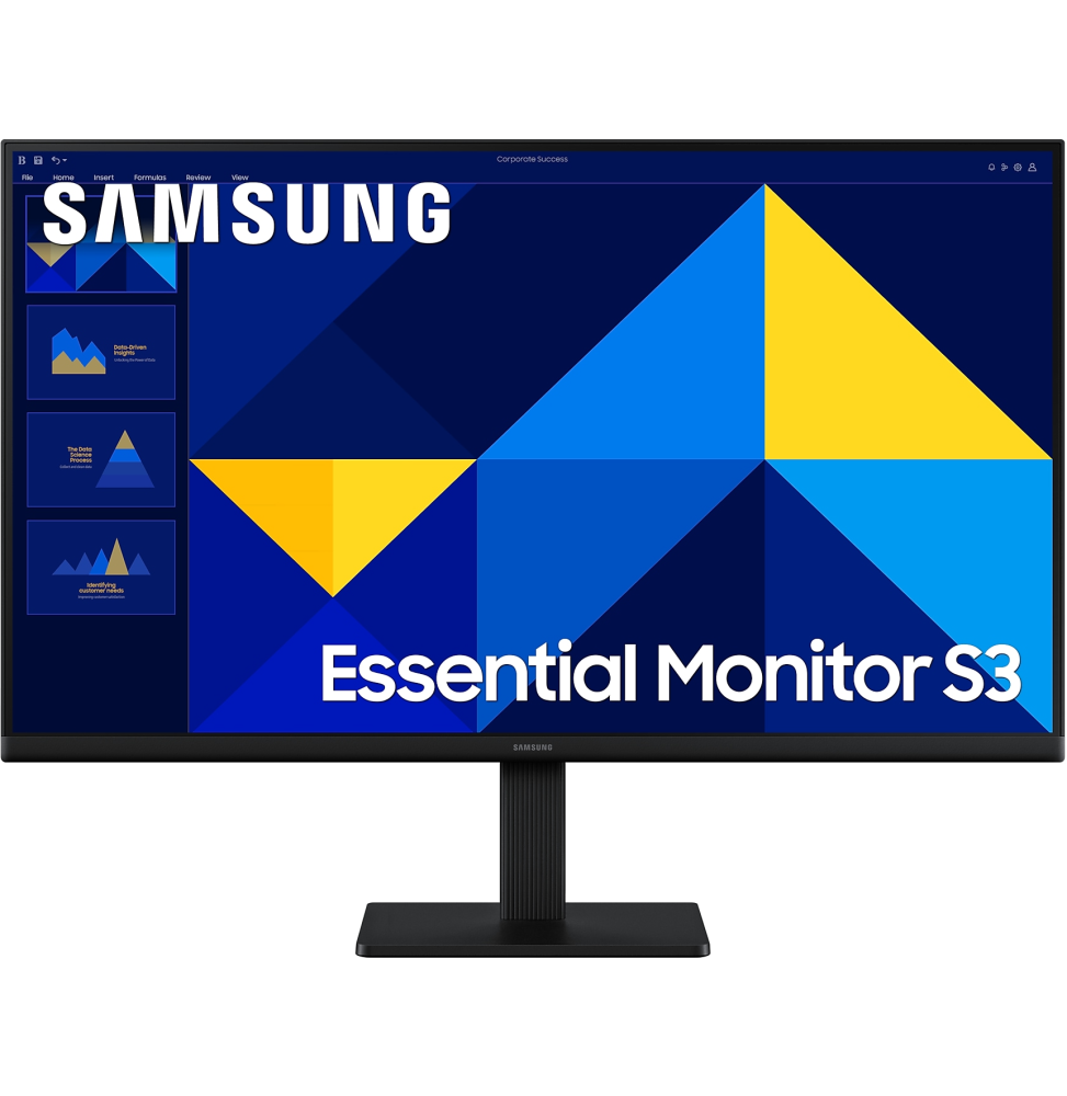 ÉCRAN 27" PLAT FULL HD SAMSUNG S30GD (LS27D300GAUXEN)