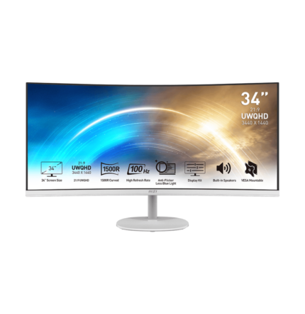 ÉCRAN 34" UWQHD MSI PRO MP341CQW
