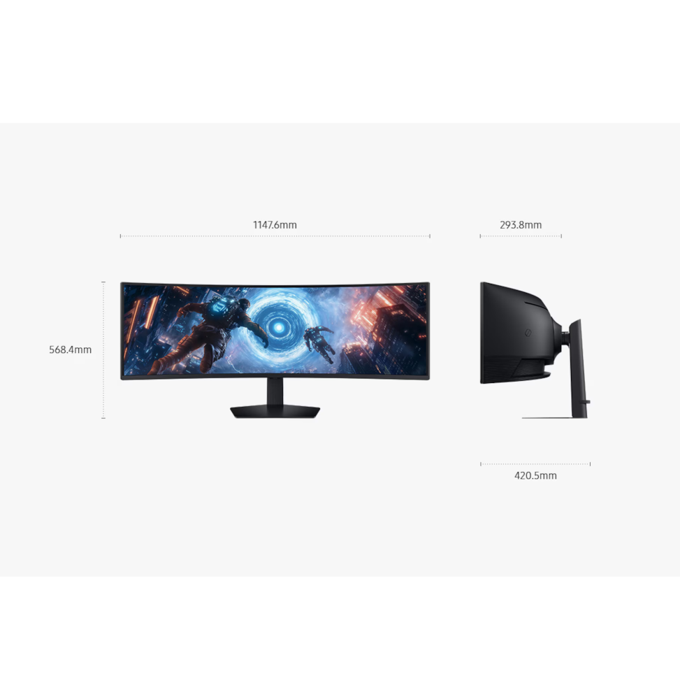 ÉCRAN 49" DQHD INCURVÉ GAMING SAMSUNG ODYSSEY G9 G91F (LS49FG910EUXEN)