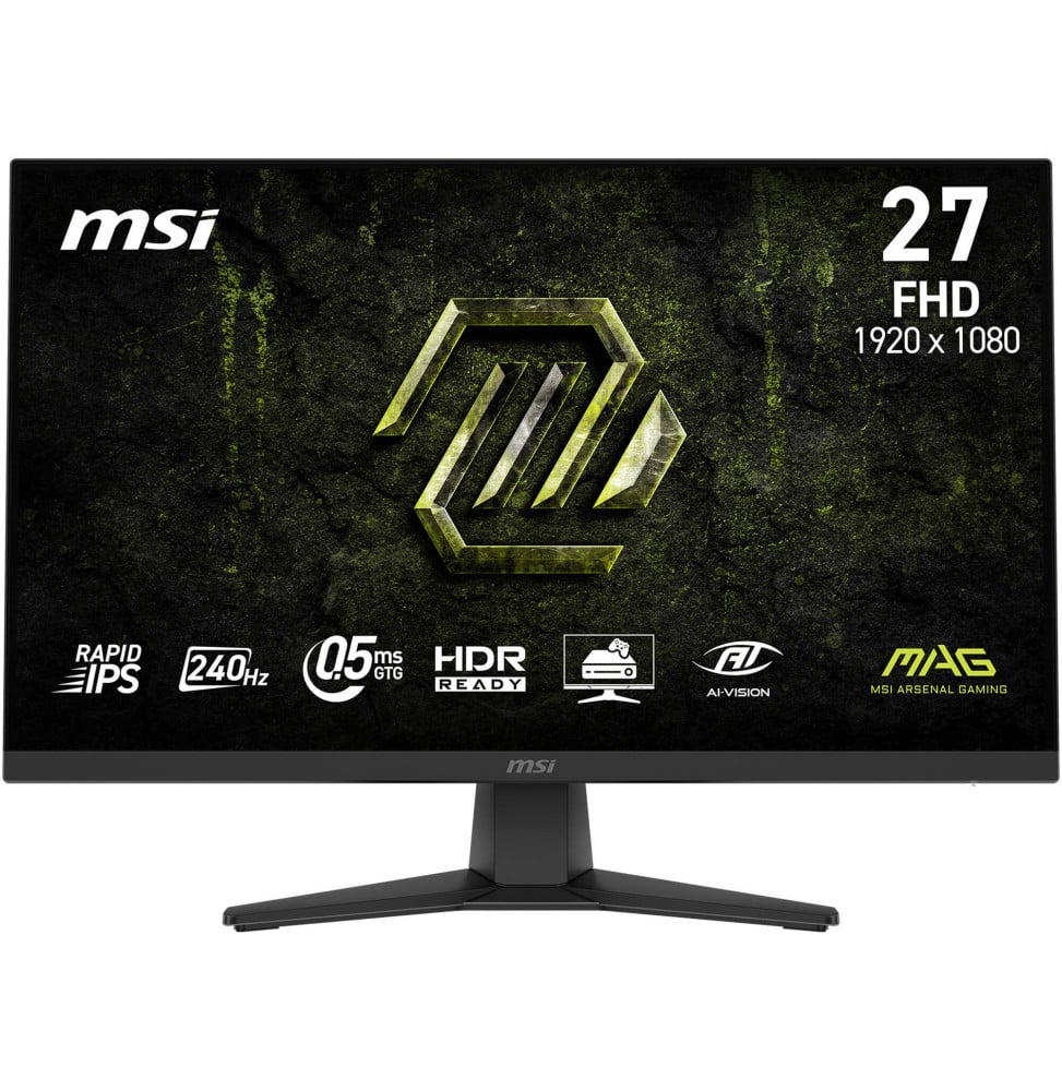 ÉCRAN GAMING 27" FULL HD MSI MAG 272F X24 (9S6-3CE51T-011)