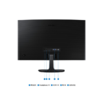 ÉCRAN INCURVÉ 24" SAMSUNG ESSENTIAL S3 S36GD FHD SERIE D (LS24D362GAMXUE) – Image 5