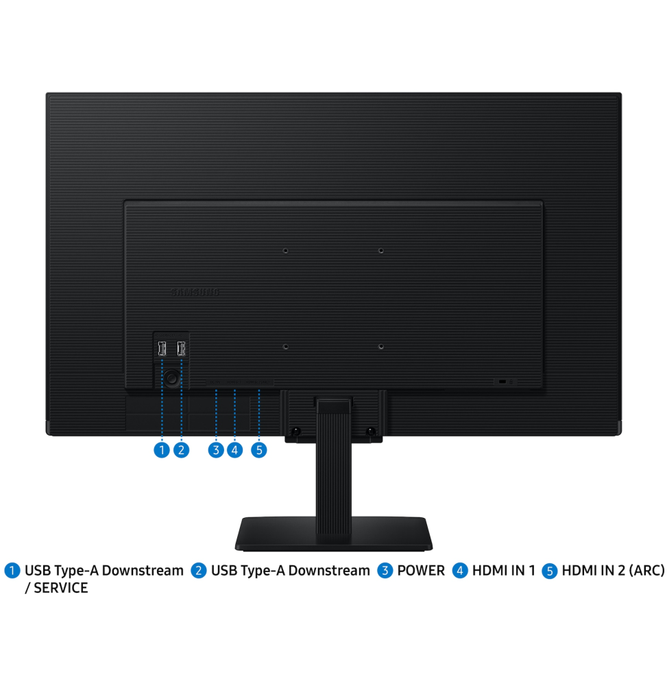 ÉCRAN INTELLIGENT 27" SAMSUNG SMART M5 M50F FULL HD (LS27FM500EUXEN)