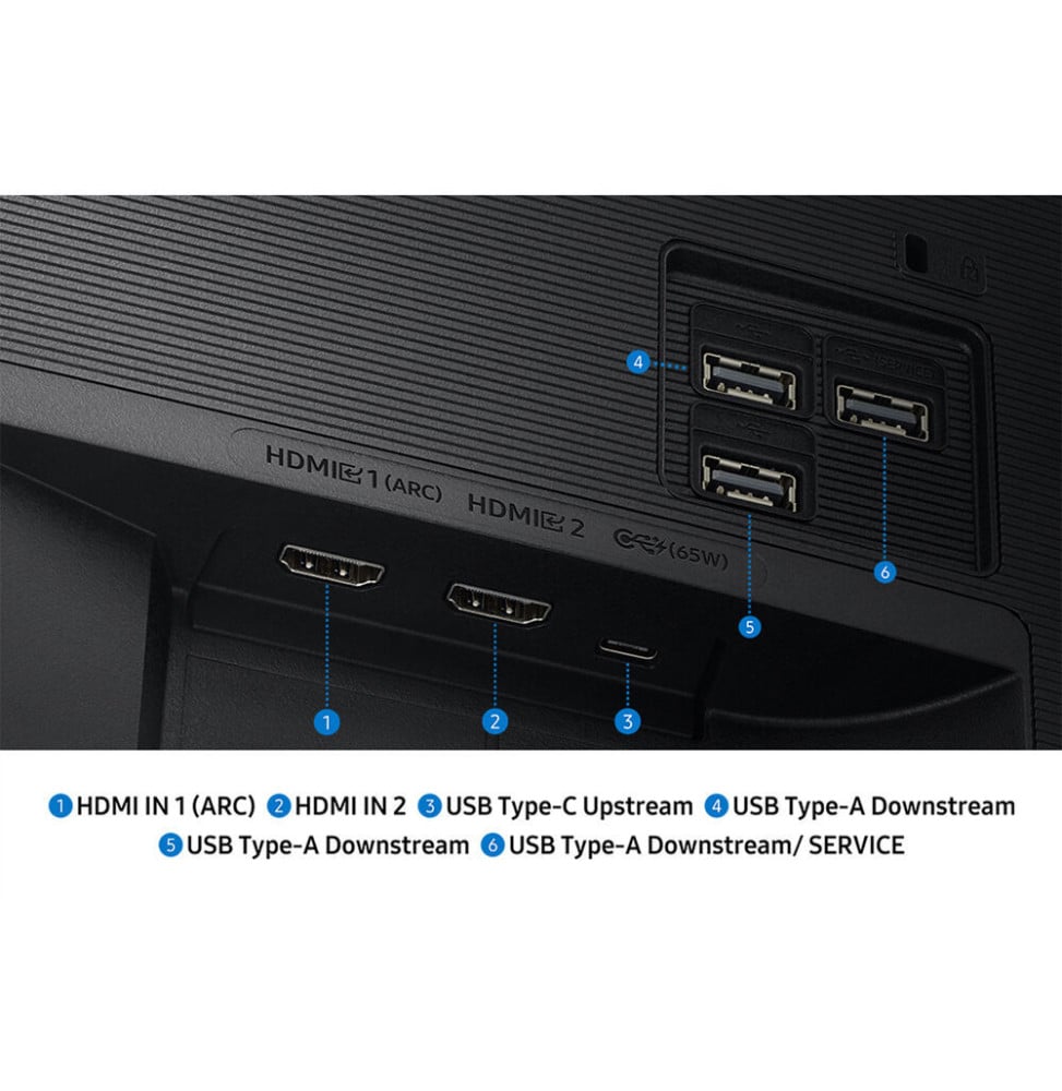 ÉCRAN INTELLIGENT 32 " SAMSUNG VISION AI M7 M70F UHD 4K (LS32FM700UUXEN)
