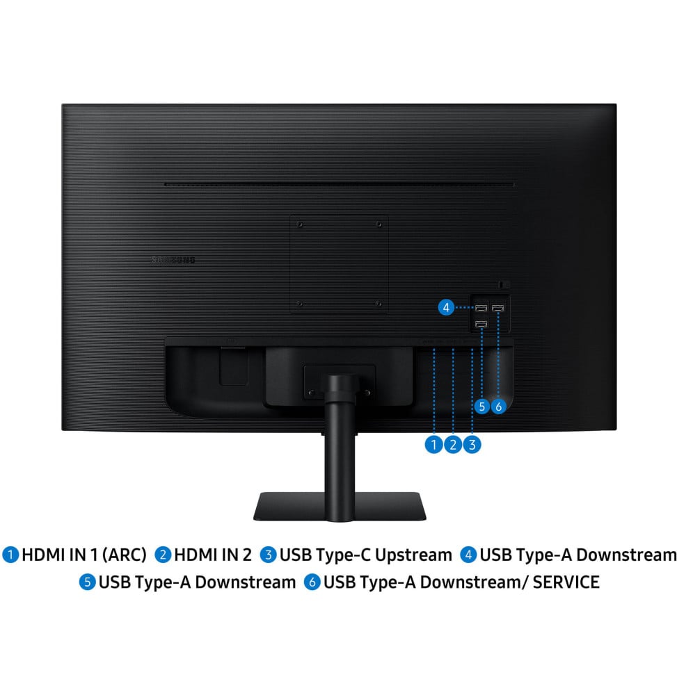 ÉCRAN INTELLIGENT 32 " SAMSUNG VISION AI M7 M70F UHD 4K (LS32FM700UUXEN)