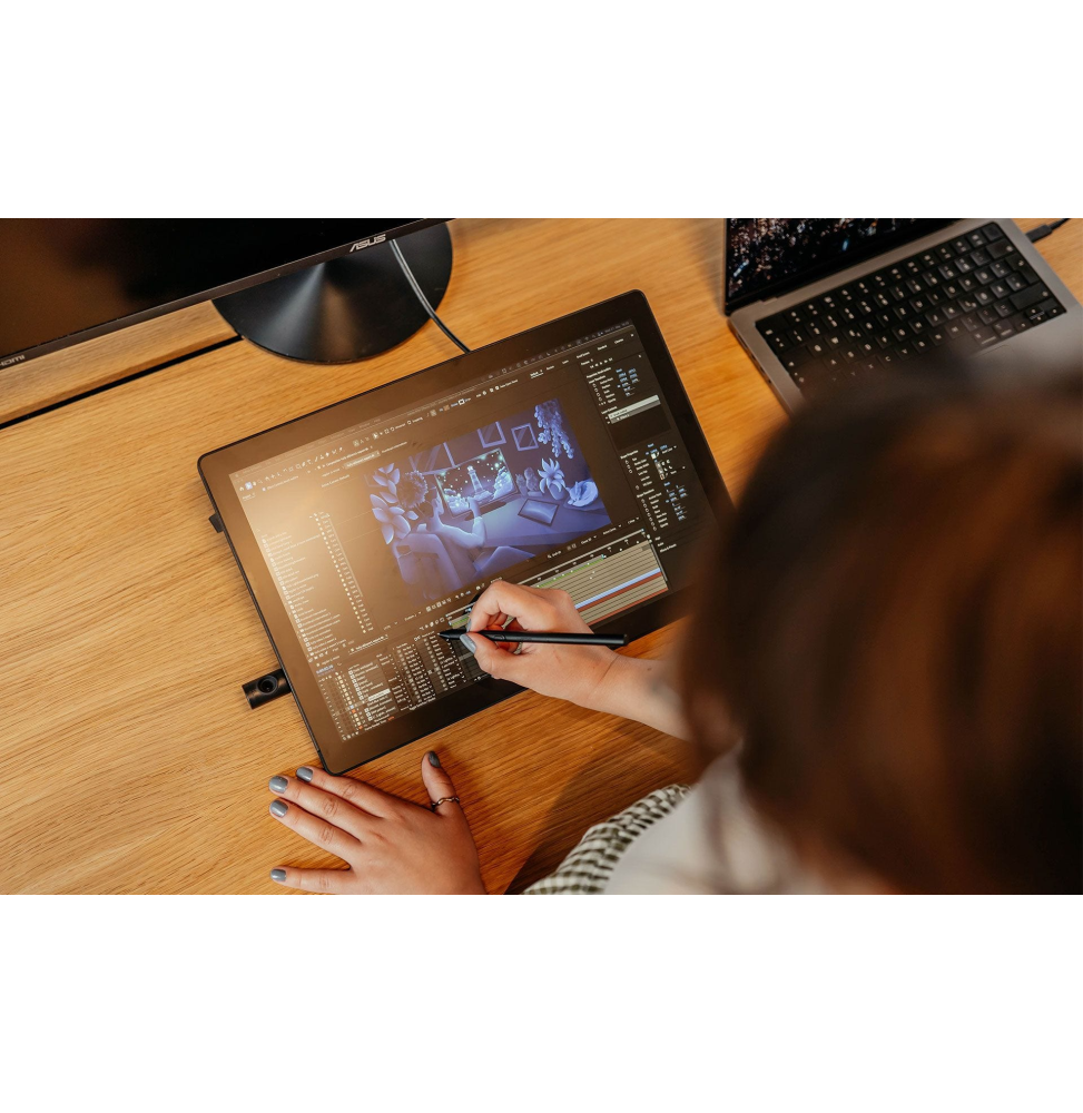 ÉCRAN INTERACTIF GRAPHIQUE À STYLET WACOM CINTIQ 16 (DTK168K0B)
