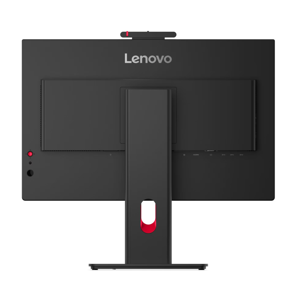 ÉCRAN PLAT 24" LENOVO THINKVISION T24-4V AVEC CAMÉRA 5MP ET MICROPHONE (64B6MAT1EU)