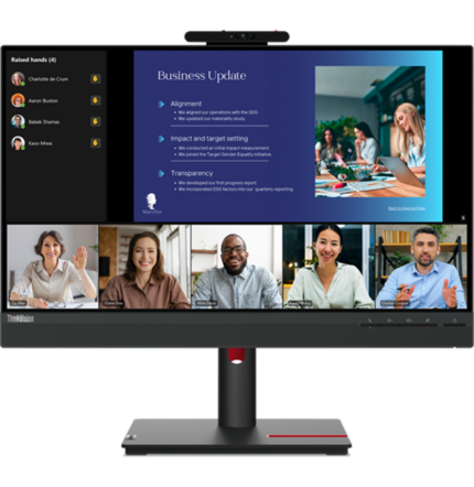 ÉCRAN PLAT 24" LENOVO THINKVISION T24V-30 (63D8MAT3EU)