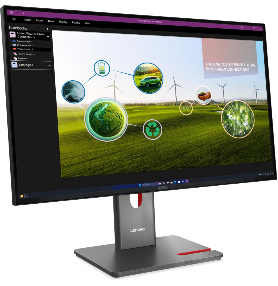 ÉCRAN PLAT 27" LENOVO THINKVISION P27Q-40 (64A7GAT6EU)