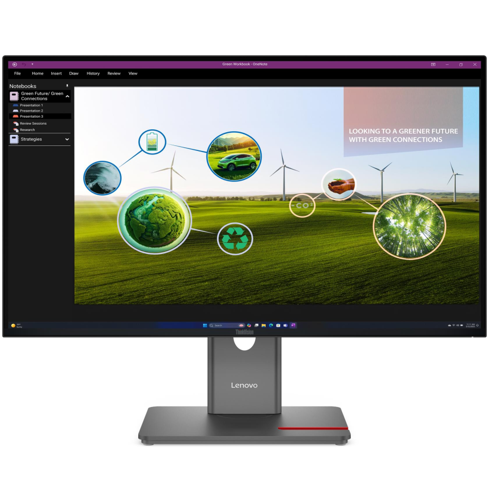 ÉCRAN PLAT 27" LENOVO THINKVISION P27Q-40 (64A7GAT6EU)