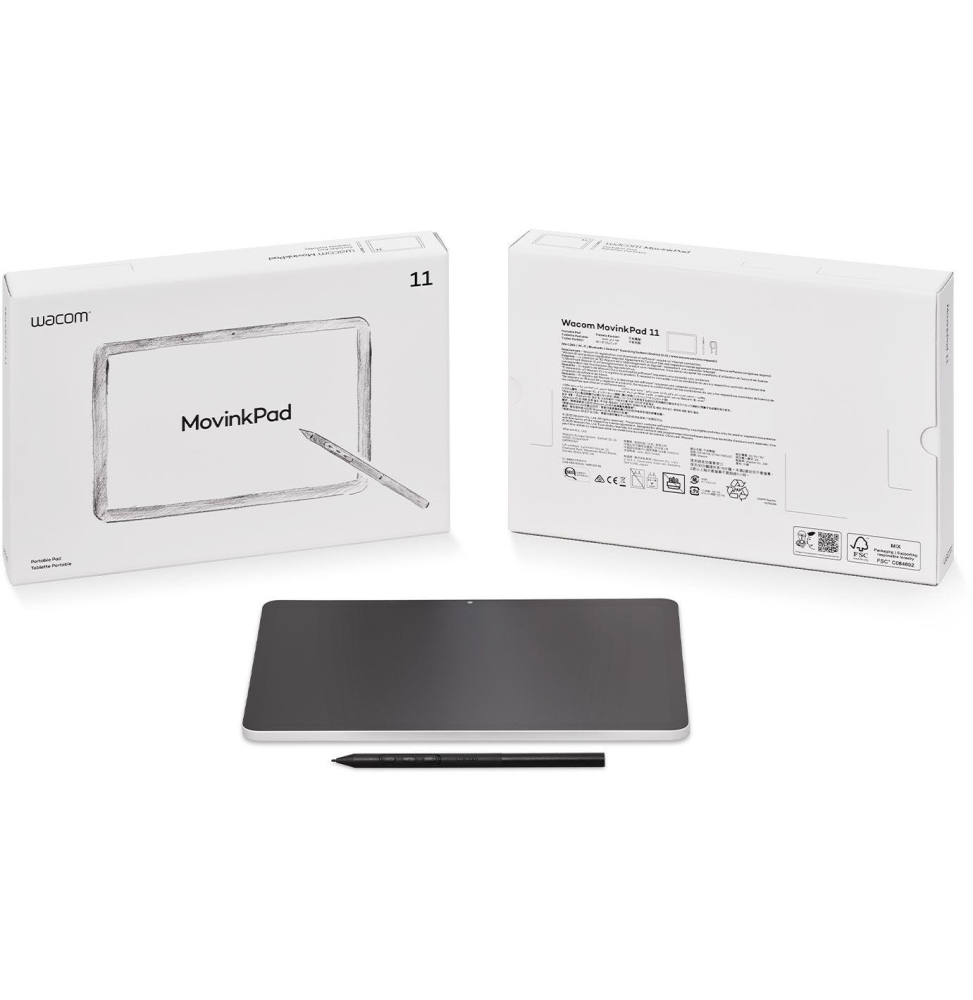 ÉCRAN TACTILE ANDROID À STYLET WACOM MOVINKPAD 11 : TABLETTE GRAPHIQUE AVEC ÉCRAN 11.5” (DTHA116CL0B)