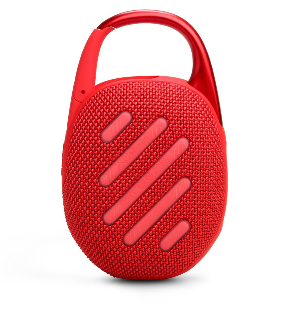 ENCEINTE BLUETOOTH PORTABLE JBL CLIP 5 - ROUGE (JBLCLIP5RED)