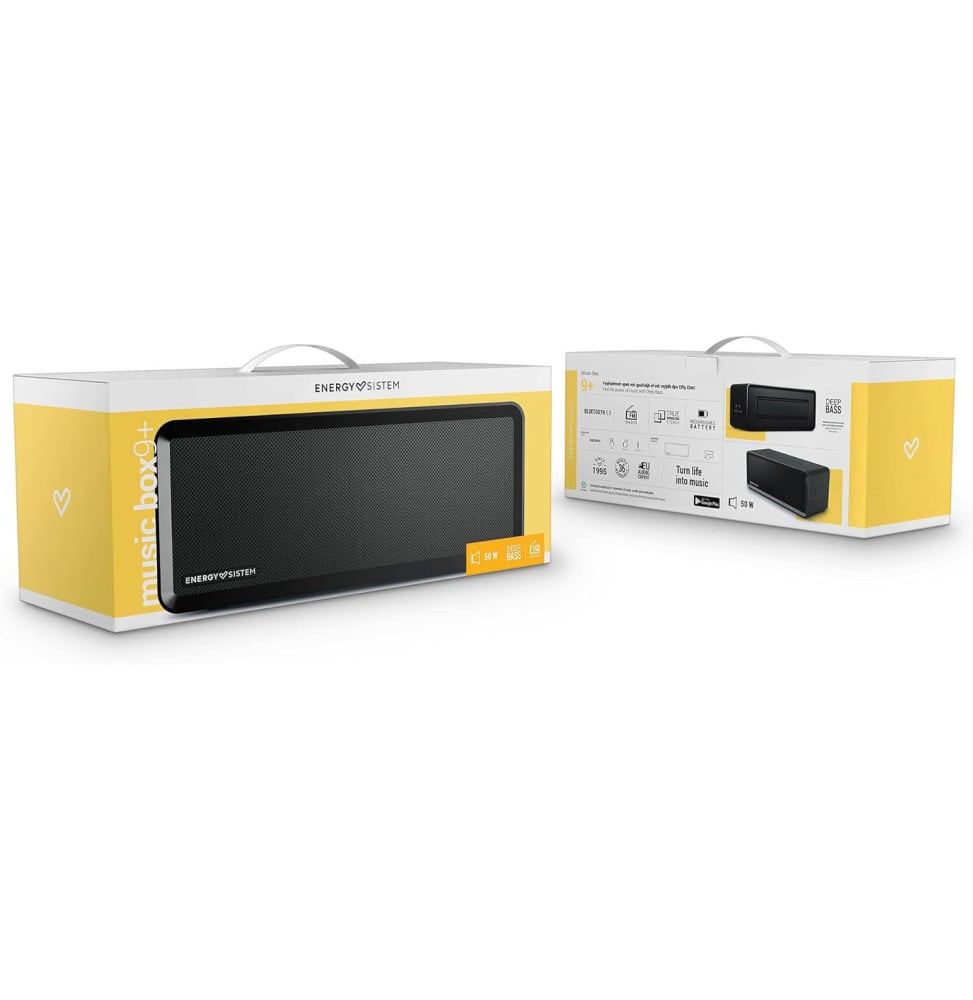 ENCEINTE PORTABLE ENERGY SISTEM MUSIC BOX 9+ MULTI-TIP (453665)