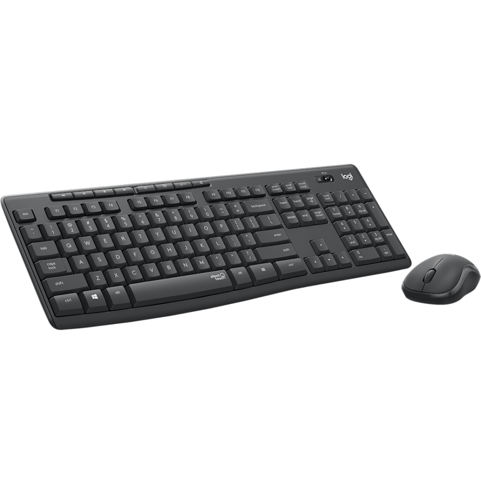 ENSEMBLE CLAVIER ET SOURIS SANS FIL LOGITECH MK295 SILENT - AZERTY (920-009795)