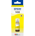 EPSON 108 JAUNE - BOUTEILLE D'ENCRE EPSON ECOTANK D'ORIGINE (C13T09C44A) – Image 2