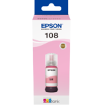EPSON 108 MAGENTA CLAIR - BOUTEILLE D'ENCRE EPSON ECOTANK D'ORIGINE (C13T09C64A) – Image 2