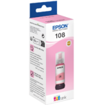 EPSON 108 MAGENTA CLAIR - BOUTEILLE D'ENCRE EPSON ECOTANK D'ORIGINE (C13T09C64A) – Image 3