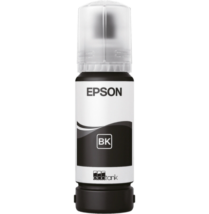 EPSON 108 NOIR - BOUTEILLE D'ENCRE EPSON ECOTANK D'ORIGINE (C13T09C14A)
