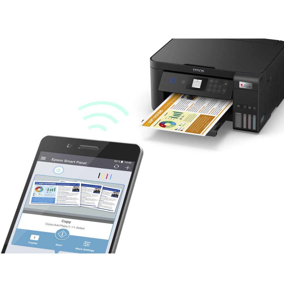 EPSON ECOTANK L4260 IMPRIMANTE MULTIFONCTION À RÉSERVOIRS RECHARGEABLES (C11CJ63411)