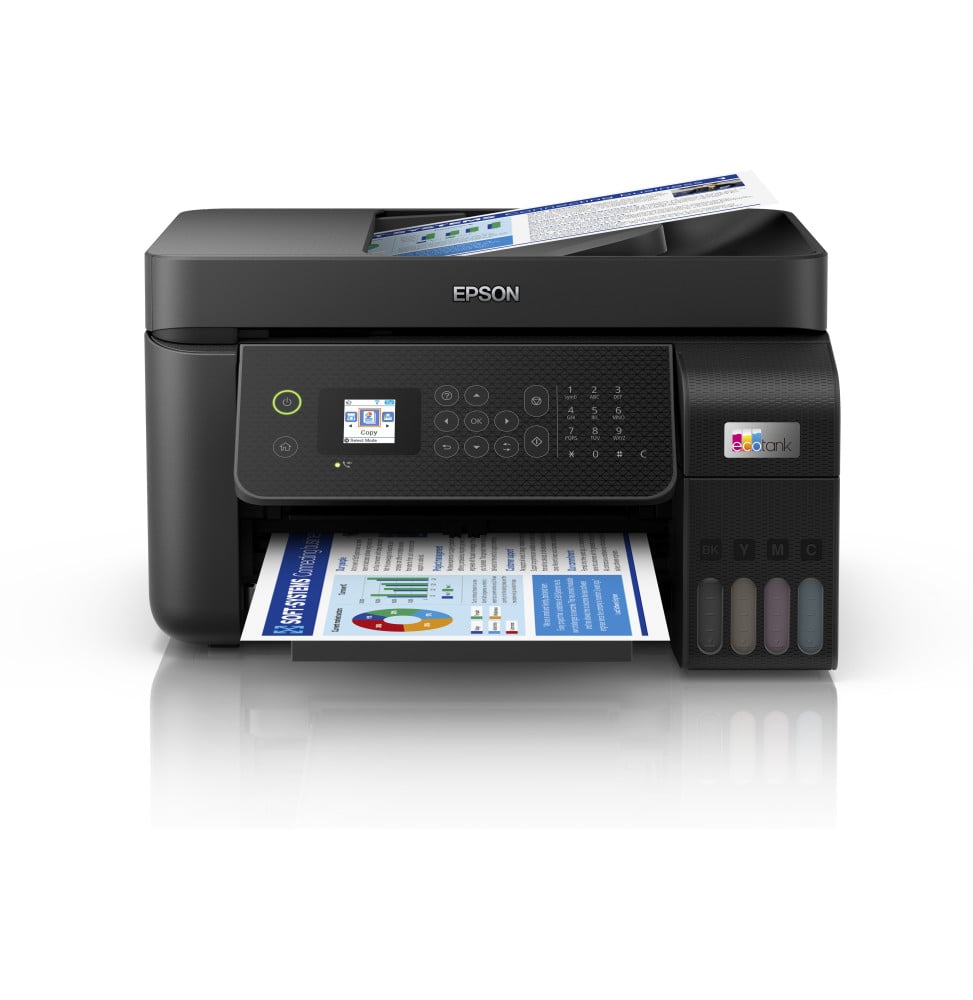 EPSON ECOTANK L5290 IMPRIMANTE PRO MULTIFONCTION À RÉSERVOIRS RECHARGEABLES (C11CJ65405)