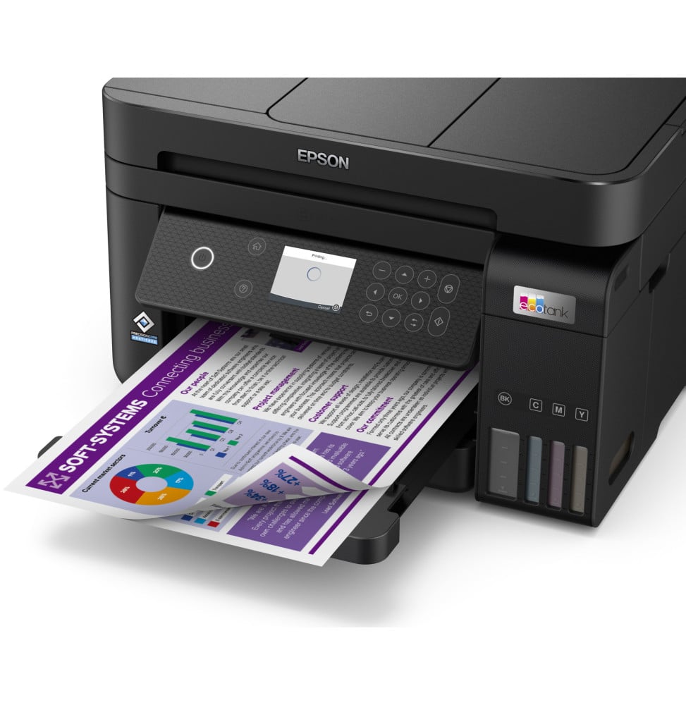 EPSON ECOTANK L6270 IMPRIMANTE PRO MULTIFONCTION À RÉSERVOIRS RECHARGEABLES (C11CJ61404)