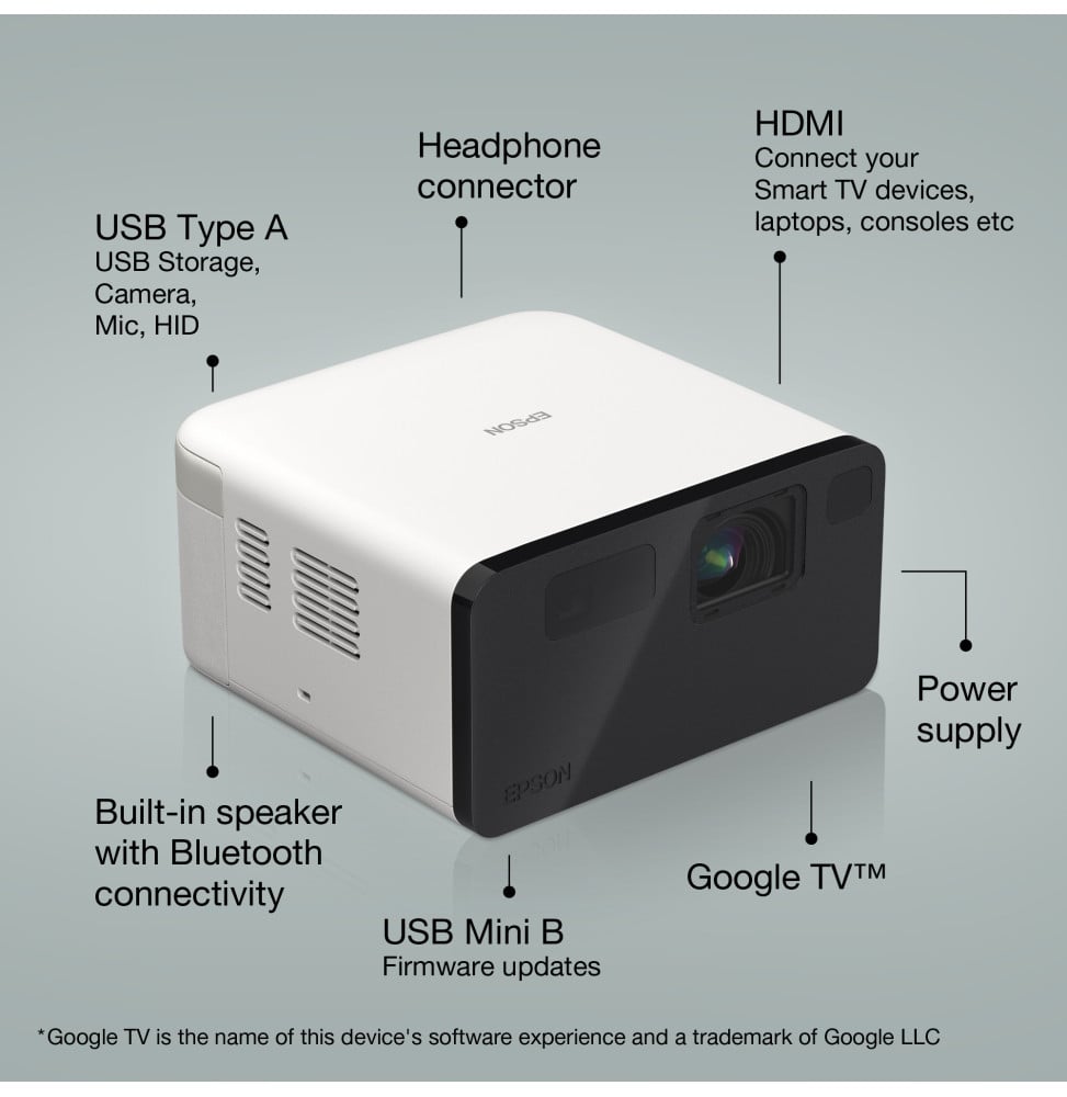 EPSON EF-21W VIDEOPROJECTEUR LASER FULL HD 1080P (V11HB35040)