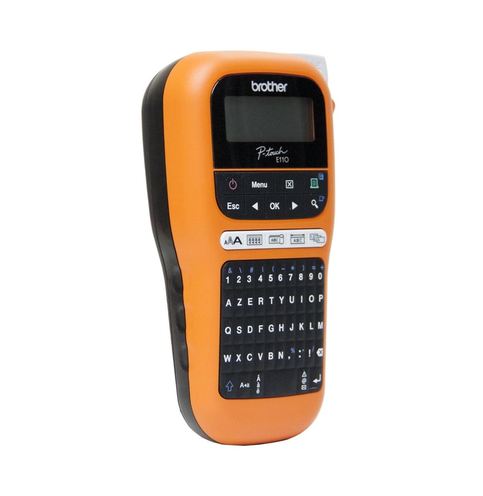 ETIQUETEUSE PROFESSIONNELLE PORTABLE BROTHER PT-E110VP - AZERTY