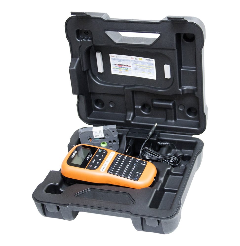 ETIQUETEUSE PROFESSIONNELLE PORTABLE BROTHER PT-E110VP - AZERTY