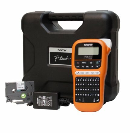 ETIQUETEUSE PROFESSIONNELLE PORTABLE BROTHER PT-E110VP - AZERTY