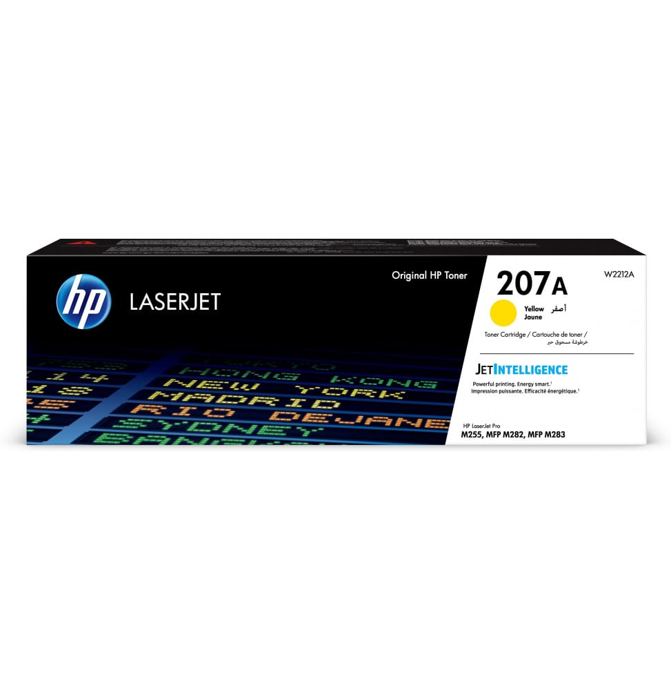 HP 207A JAUNE (W2212A) - TONER HP LASERJET D'ORIGINE