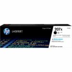 HP 207X NOIR - TONER HP LASERJET D'ORIGINE À GRANDE CAPACITÉ (W2210X)