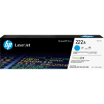HP 222A CYAN (W2221A) - TONER HP LASERJET D'ORIGINE
