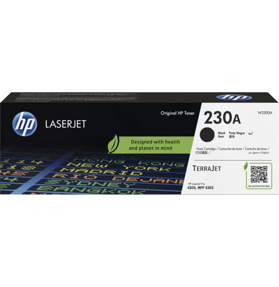 HP 230A NOIR (W2300A) - TONER HP LASERJET D'ORIGINE