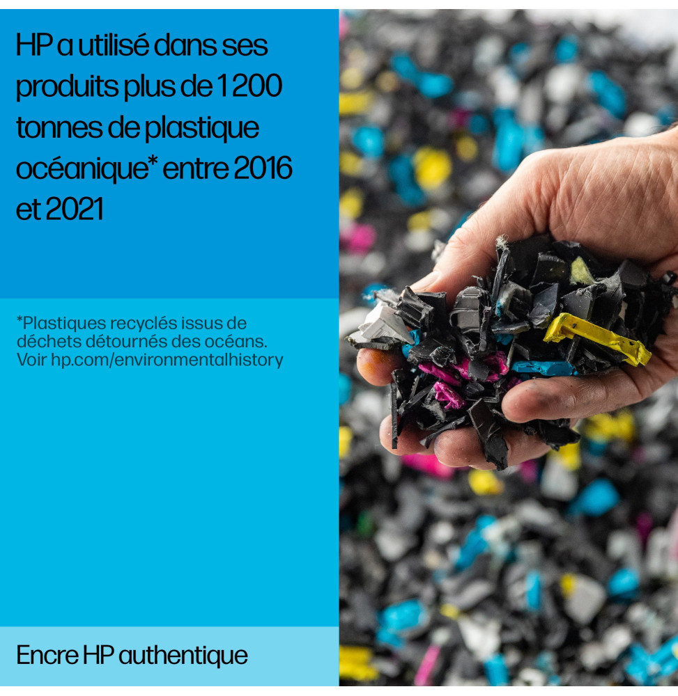 HP 47 TROIS COULEURS - CARTOUCHE D'ENCRE HP D'ORIGINE (6ZD61AE)