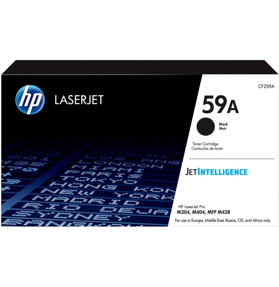 HP 59A NOIR (CF259A) - TONER HP LASERJET D'ORIGINE