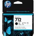 HP 712 NOIR - CARTOUCHE D'ENCRE GRANDE CAPACITÉ HP D'ORIGINE (3ED71A)