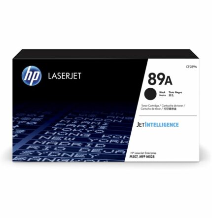 HP 89A NOIR (CF289A) - TONER HP LASERJET D'ORIGINE