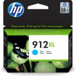 HP 912XL CYAN - CARTOUCHE D'ENCRE GRANDE CAPACITÉ HP D'ORIGINE (3YL81AE)