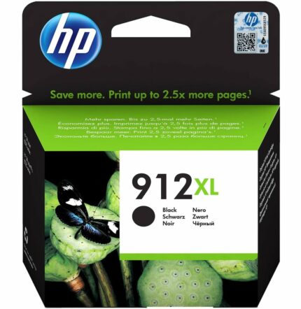 HP 912XL NOIR - CARTOUCHE D'ENCRE HP D'ORIGINE (3YL84AE)