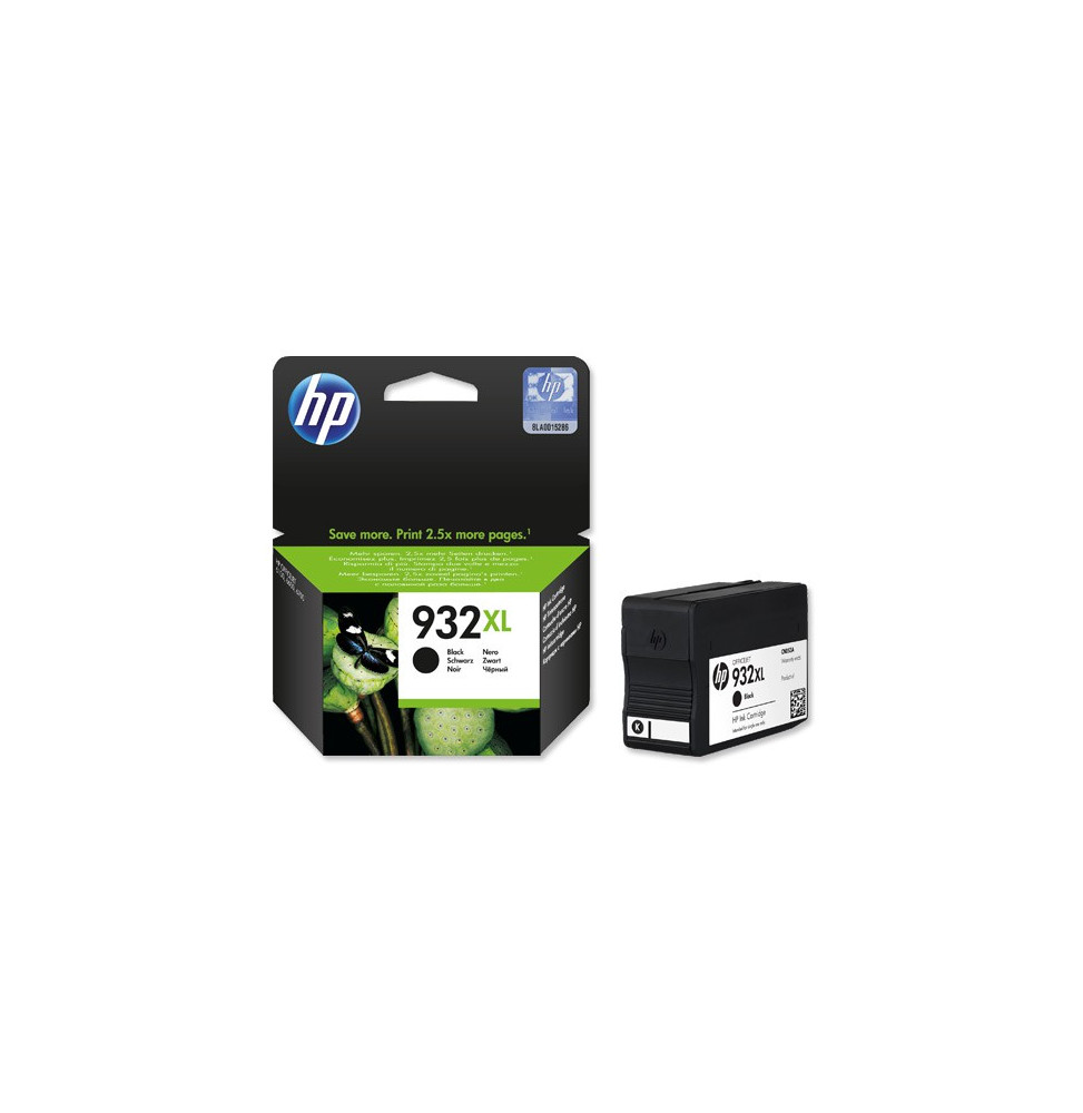 HP 932XL NOIR - CARTOUCHE D'ENCRE GRANDE CAPACITÉ HP D'ORIGINE (CN053AE)