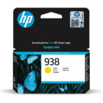 HP 938 JAUNE - CARTOUCHE D'ENCRE HP D'ORIGINE (4S6X7PE)