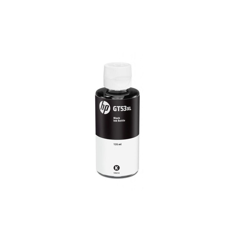 HP GT53XL NOIR - BOUTEILLE D'ENCRE GRANDE CAPACITÉ HP D'ORIGINE (1VV21AE)